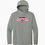 Pulaski Red Raiders <span class="pdp-name-mascot">Pulaski Red Reaiders</span> Carhartt Men's Force Sun Defender Long Sleeve Hooded T-Shirt Front Thumbnail