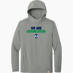 LIVINGSTON COLLEGIATE ACADEMY Wolves Carhartt Men's Force Sun Defender Long Sleeve Hooded T-Shirt Front Thumbnail