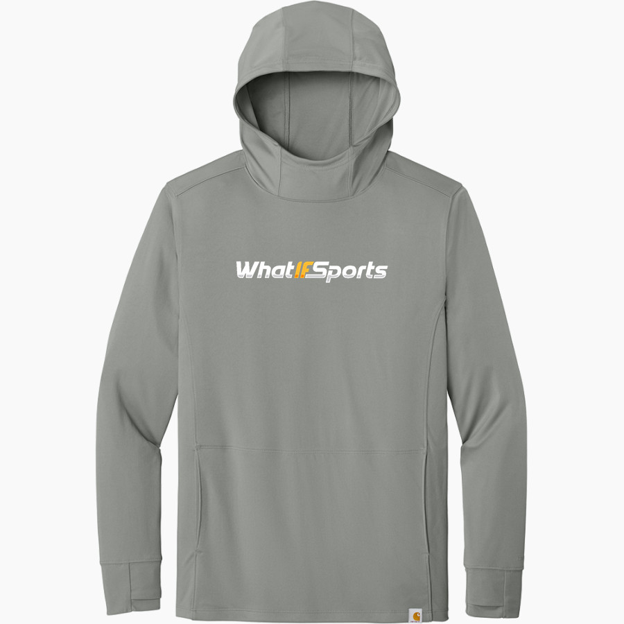 WHATIFSPORTS <span class="pdp-name-mascot">WHATIFSPORTS</span> Carhartt Men's Force Sun Defender Long Sleeve Hooded T-Shirt