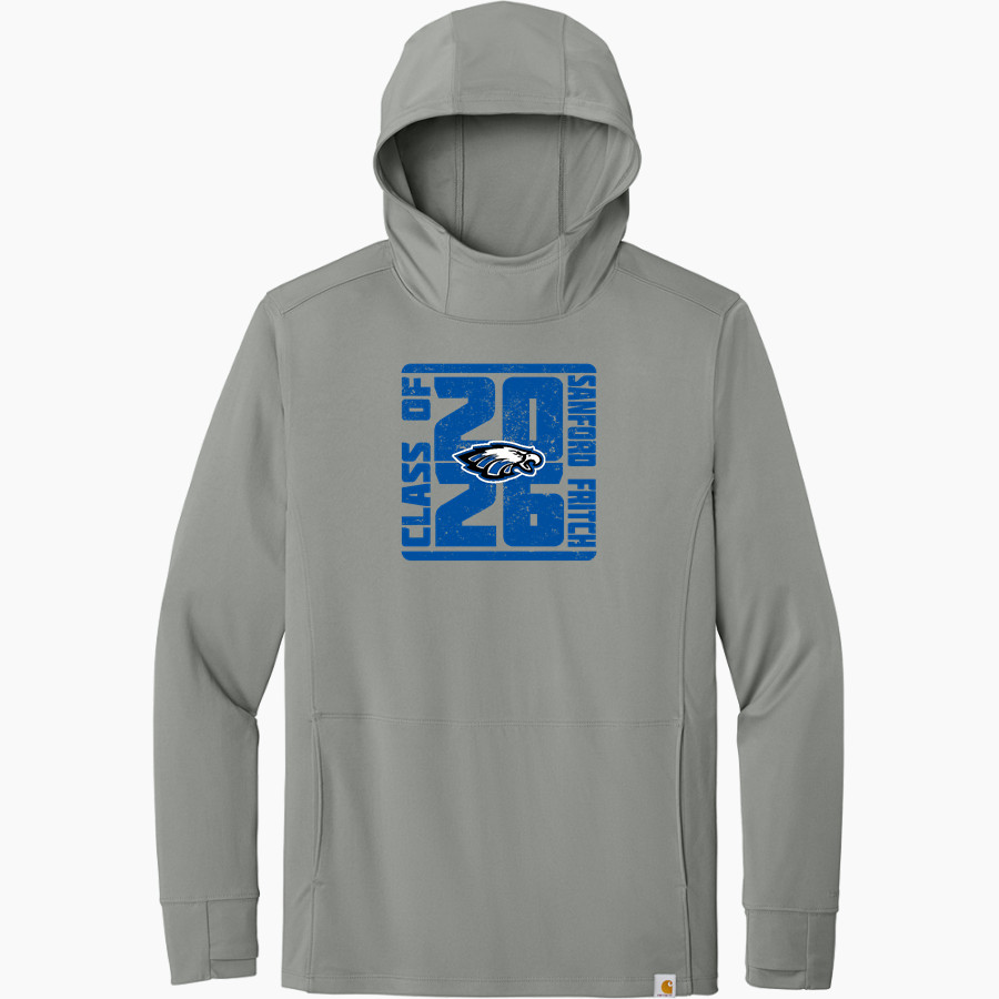 SANFORD FRITCH HIGH SCHOOL EAGLES <span class="pdp-name-mascot">SANFORD FRITCH EAGLES</span> Carhartt Men's Force Sun Defender Long Sleeve Hooded T-Shirt
