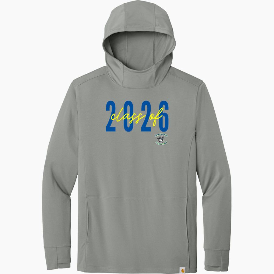 Timber Point Wolves <span class="pdp-name-mascot">Timber Point Wolves</span> Carhartt Men's Force Sun Defender Long Sleeve Hooded T-Shirt