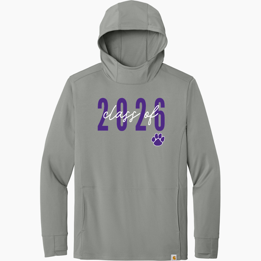 Cypress Lake Panthers Carhartt Men's Force Sun Defender Long Sleeve Hooded T-Shirt