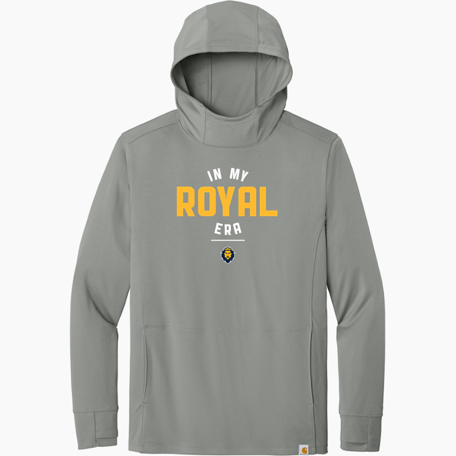 Warner Royals <span class="pdp-name-mascot">Warner Royals</span> Carhartt Men's Force Sun Defender Long Sleeve Hooded T-Shirt