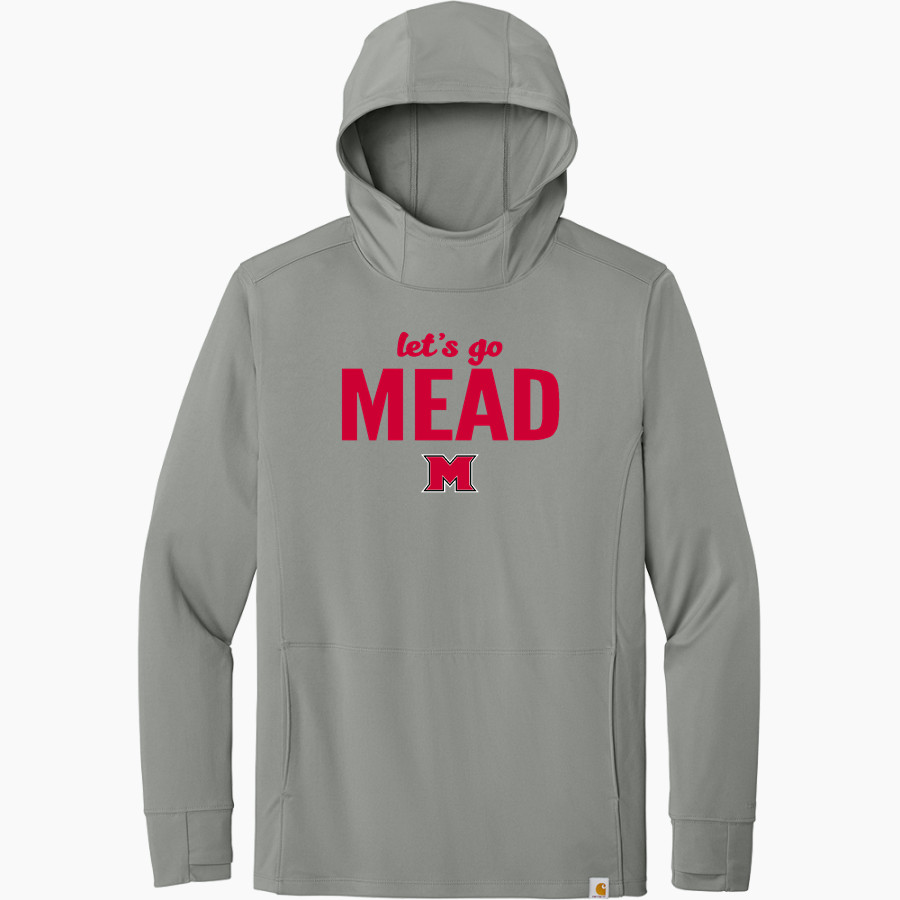 MEAD HIGH SCHOOL RAIDERS <span class="pdp-name-mascot">MEAD RAIDERS</span> Carhartt Men's Force Sun Defender Long Sleeve Hooded T-Shirt