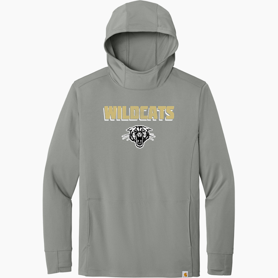 TRUMANN HIGH SCHOOL WILDCATS <span class="pdp-name-mascot">TRUMANN WILDCATS</span> Carhartt Men's Force Sun Defender Long Sleeve Hooded T-Shirt