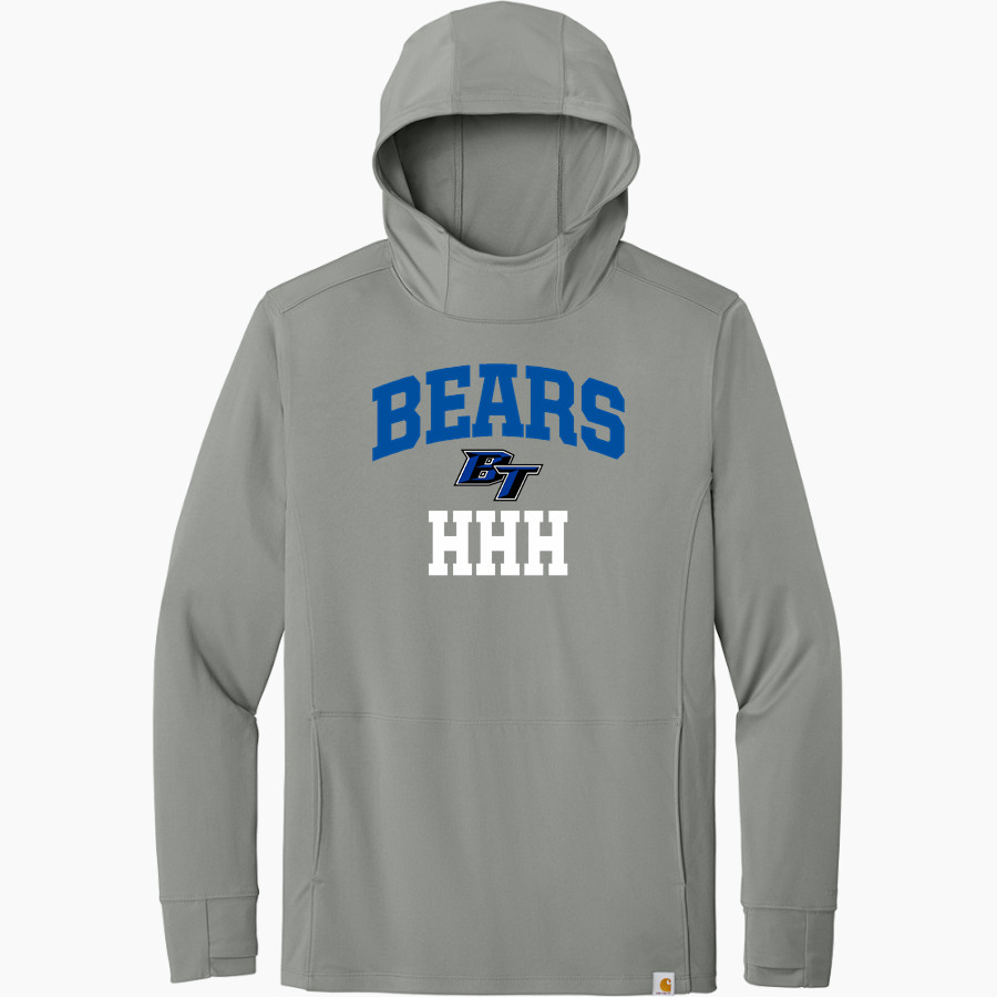 Bartram Trail Bears <span class="pdp-name-mascot">Bartram Trail Bears</span> Carhartt Men's Force Sun Defender Long Sleeve Hooded T-Shirt
