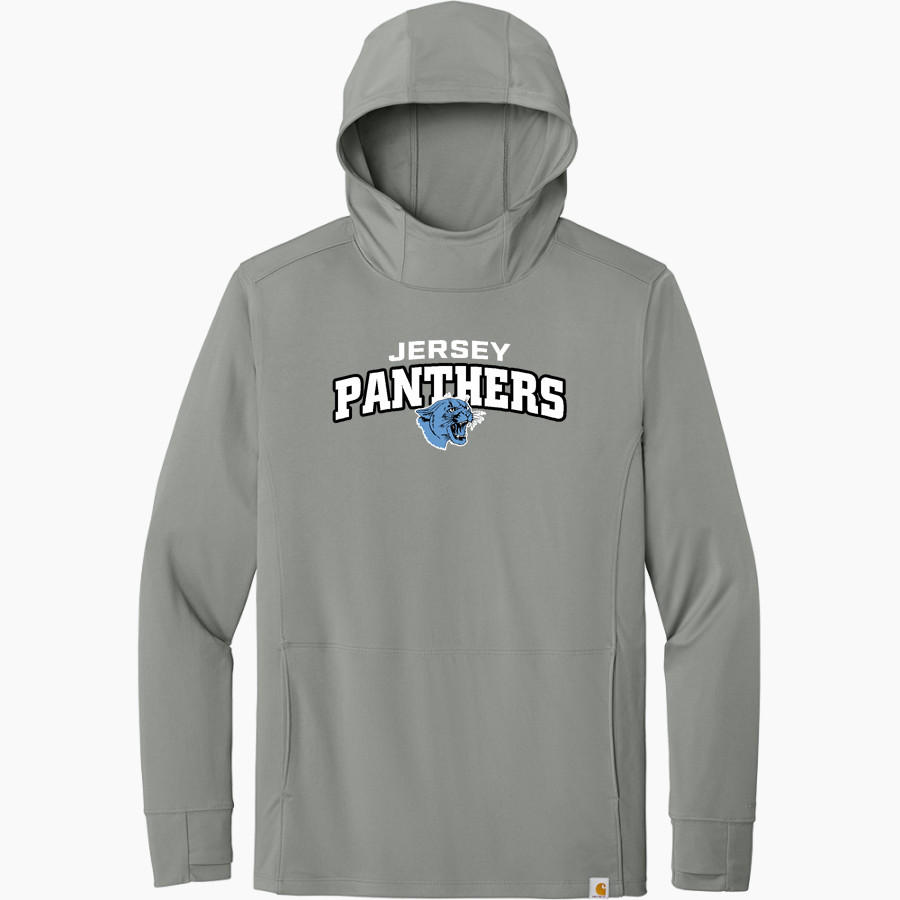 JERSEY COMMUNITY HIGH SCHOOL PANTHERS Carhartt Men's Force Sun Defender Long Sleeve Hooded T-Shirt