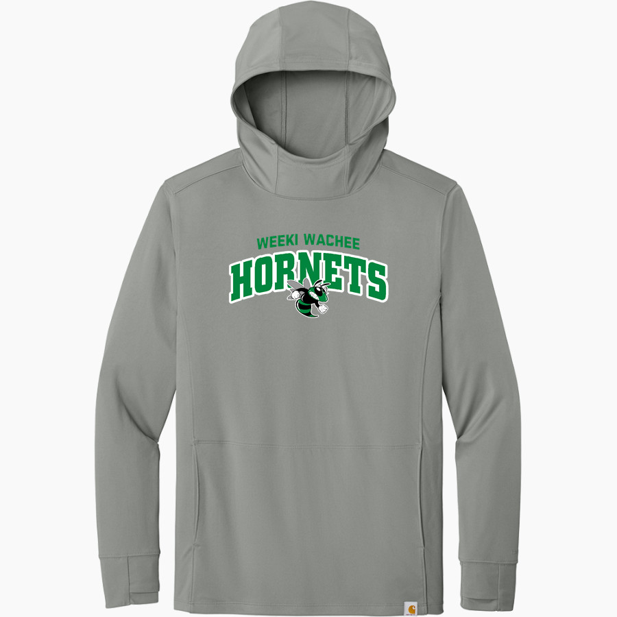 WEEKI WACHEE HIGH SCHOOL HORNETS <span class="pdp-name-mascot">WEEKI WACHEE HORNETS</span> Carhartt Men's Force Sun Defender Long Sleeve Hooded T-Shirt