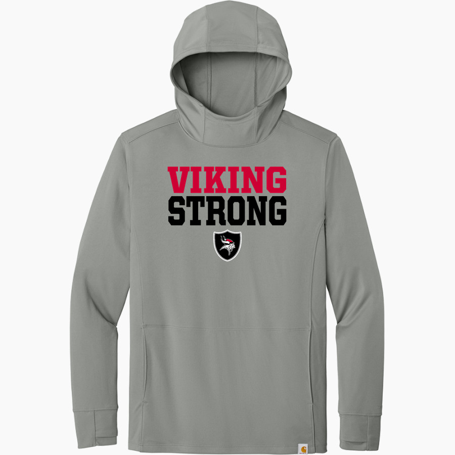 TREUTLEN HIGH SCHOOL VIKINGS <span class="pdp-name-mascot">TREUTLEN VIKINGS</span> Carhartt Men's Force Sun Defender Long Sleeve Hooded T-Shirt