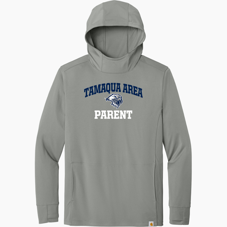 TAMAQUA AREA HIGH SCHOOL BLUE RAIDERS <span class="pdp-name-mascot">TAMAQUA AREA BLUE RAIDERS</span> Carhartt Men's Force Sun Defender Long Sleeve Hooded T-Shirt