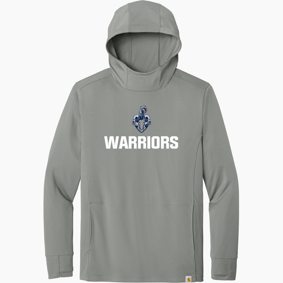 Liberty Christian Warriors <span class="pdp-name-mascot">Liberty Christian Warriors</span> Carhartt Men's Force Sun Defender Long Sleeve Hooded T-Shirt