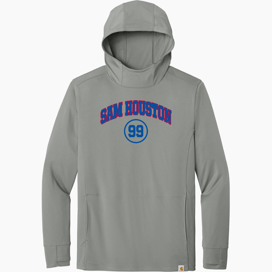 SAM HOUSTON HIGH SCHOOL TEXANS <span class="pdp-name-mascot">SAM HOUSTON TEXANS</span> Carhartt Men's Force Sun Defender Long Sleeve Hooded T-Shirt