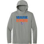 Bloomfield Warhawks <span class="pdp-name-mascot">Bloomfield Warhawks</span> Carhartt Men's Force Sun Defender Long Sleeve Hooded T-Shirt Front Thumbnail