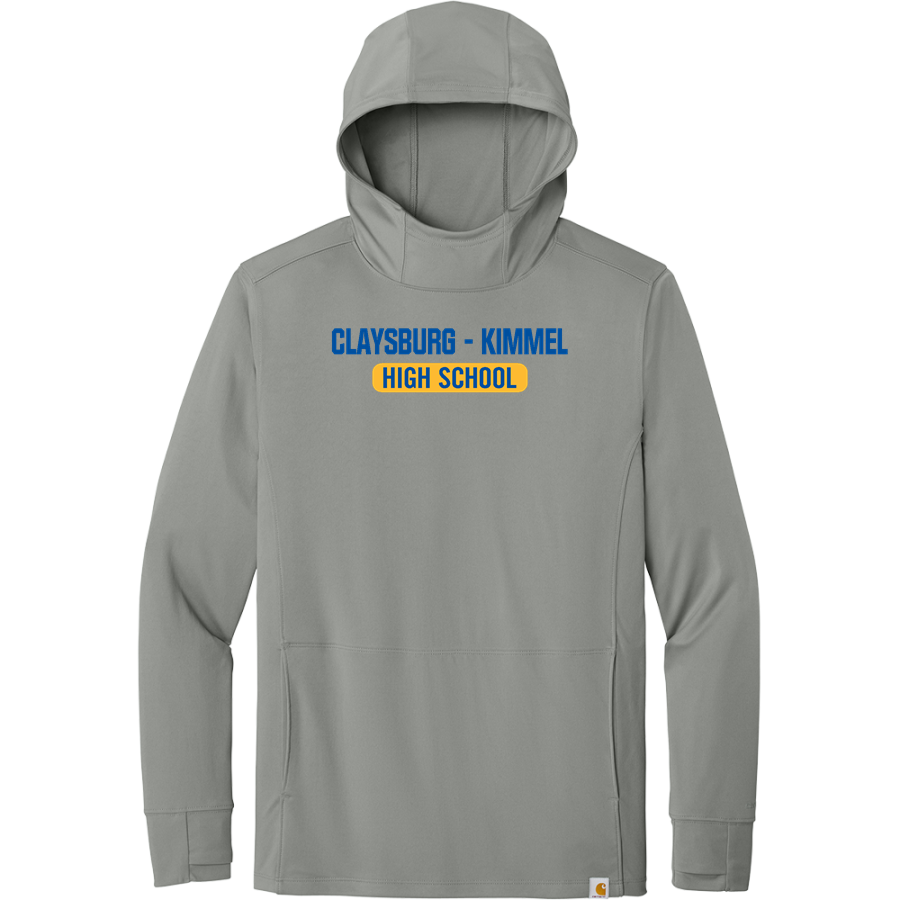 CLAYSBURG-KIMMEL HIGH SCHOOL BULLDOGS <span class="pdp-name-mascot">CLAYSBURG - KIMMEL BULLDOGS</span> Carhartt Men's Force Sun Defender Long Sleeve Hooded T-Shirt