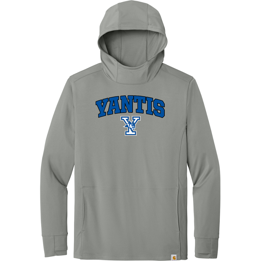 YANTIS HIGH SCHOOL OWLS <span class="pdp-name-mascot">YANTIS OWLS</span> Carhartt Men's Force Sun Defender Long Sleeve Hooded T-Shirt