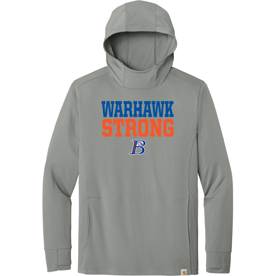 Bloomfield Warhawks <span class="pdp-name-mascot">Bloomfield Warhawks</span> Carhartt Men's Force Sun Defender Long Sleeve Hooded T-Shirt