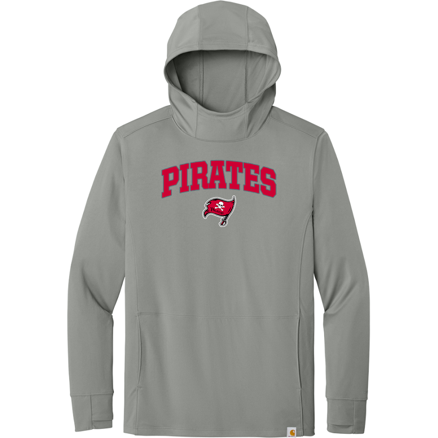 PALATINE HIGH SCHOOL PIRATES <span class="pdp-name-mascot">PALATINE PIRATES</span> Carhartt Men's Force Sun Defender Long Sleeve Hooded T-Shirt