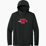 Wisconsin School For The Deaf Firebirds <span class="pdp-name-mascot">Wisconsin School For The Deaf Firebirds</span> Carhartt Men's Force Sun Defender Long Sleeve Hooded T-Shirt Front Thumbnail