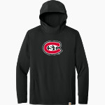 St. Cloud State University The Official Online Store Carhartt Men's Force Sun Defender Long Sleeve Hooded T-Shirt Front Thumbnail