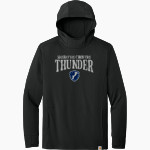 Manhattan Christian Thunder <span class="pdp-name-mascot">Manhattan Christian Thunder</span> Carhartt Men's Force Sun Defender Long Sleeve Hooded T-Shirt Front Thumbnail