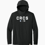 CRCS Bulldogs Carhartt Men's Force Sun Defender Long Sleeve Hooded T-Shirt Front Thumbnail