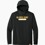 Au Gres-Sims HIGH SCHOOL WOLVERINES <span class="pdp-name-mascot">AU GRES - SIMS WOLVERINES</span> Carhartt Men's Force Sun Defender Long Sleeve Hooded T-Shirt Front Thumbnail