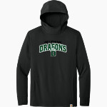 Delphian Dragons <span class="pdp-name-mascot">Delphian Dragons</span> Carhartt Men's Force Sun Defender Long Sleeve Hooded T-Shirt Front Thumbnail