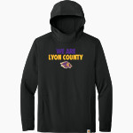 LYON COUNTY HIGH SCHOOL LYONS Carhartt Men's Force Sun Defender Long Sleeve Hooded T-Shirt Front Thumbnail