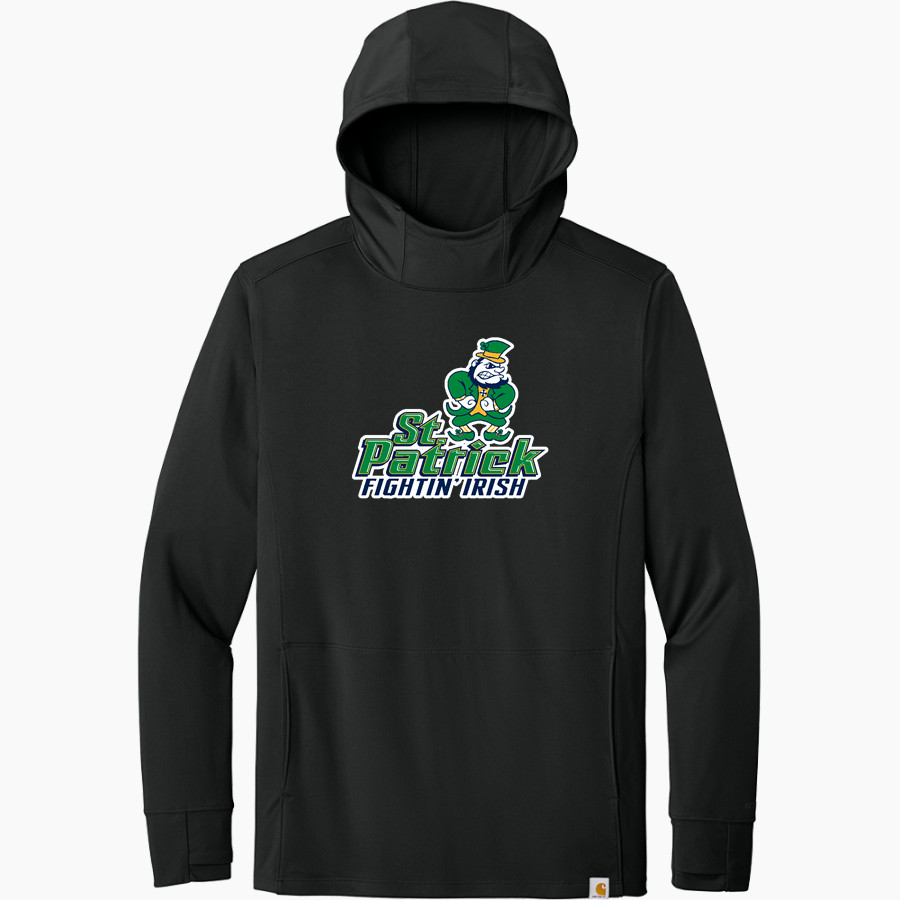 St. Patrick Fightin' Irish <span class="pdp-name-mascot">St. Patrick Fightin' Irish Men</span> Carhartt Men's Force Sun Defender Long Sleeve Hooded T-Shirt