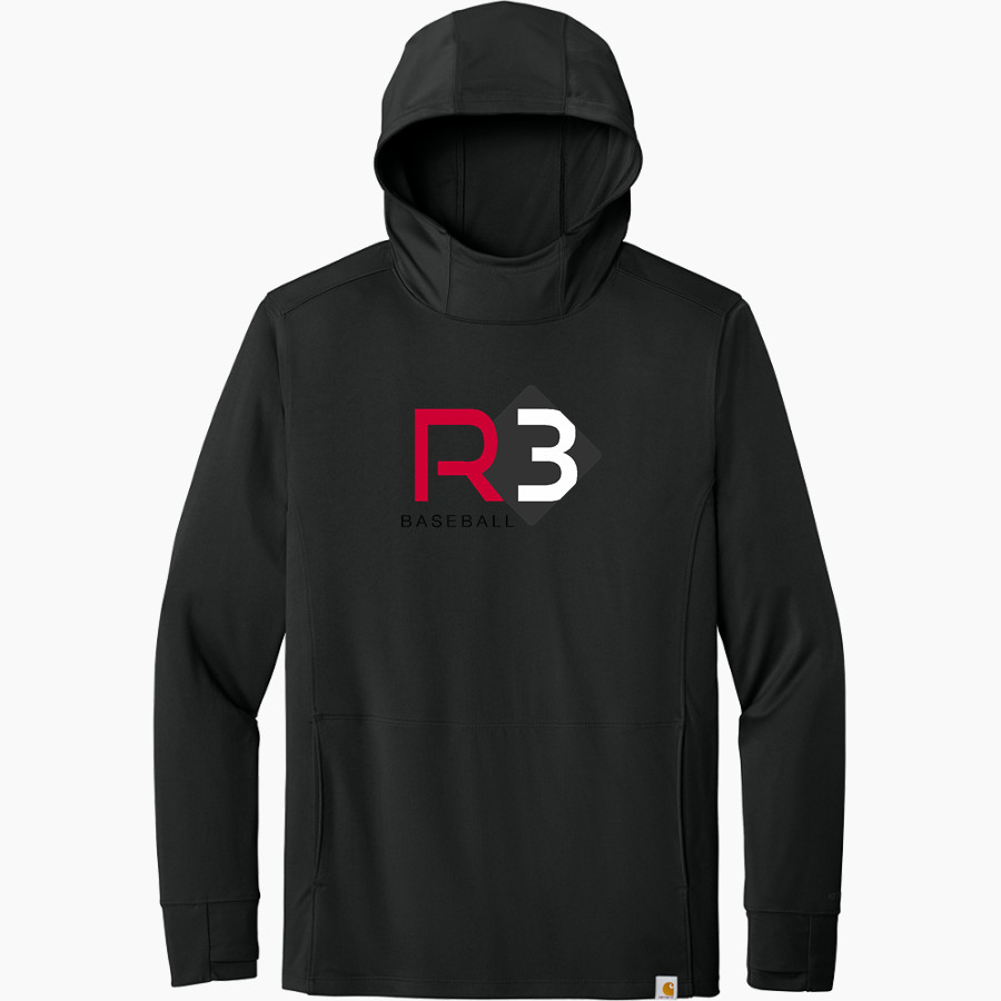 BVSA BOBBY VALENTINE'S SP <span class="pdp-name-mascot">BOBBY VALENTINE'S SPORTS ACADEMY</span> Carhartt Men's Force Sun Defender Long Sleeve Hooded T-Shirt