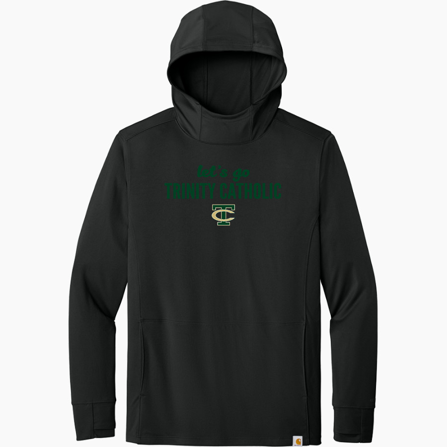 Trinity Catholic Celtics <span class="pdp-name-mascot">Trinity Catholic Celtics</span> Carhartt Men's Force Sun Defender Long Sleeve Hooded T-Shirt