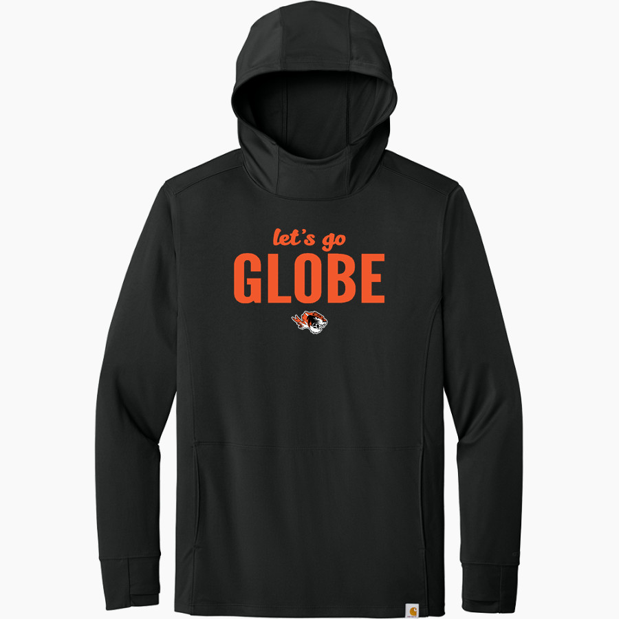 Globe Tigers <span class="pdp-name-mascot">Globe Tigers</span> Carhartt Men's Force Sun Defender Long Sleeve Hooded T-Shirt
