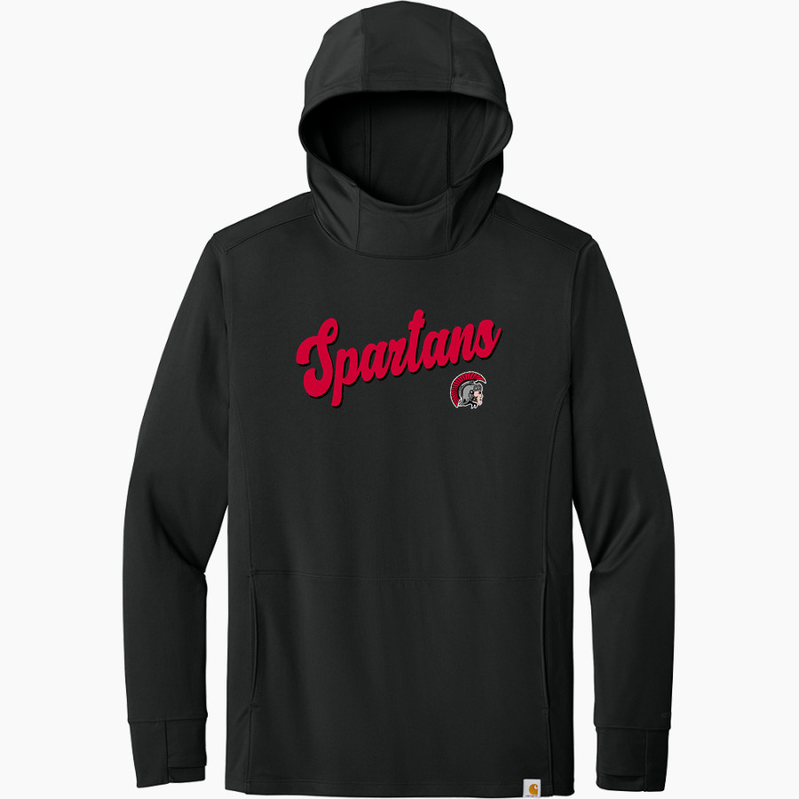 SOMERSET HIGH SCHOOL SPARTANS <span class="pdp-name-mascot">SOMERSET SPARTANS</span> Carhartt Men's Force Sun Defender Long Sleeve Hooded T-Shirt