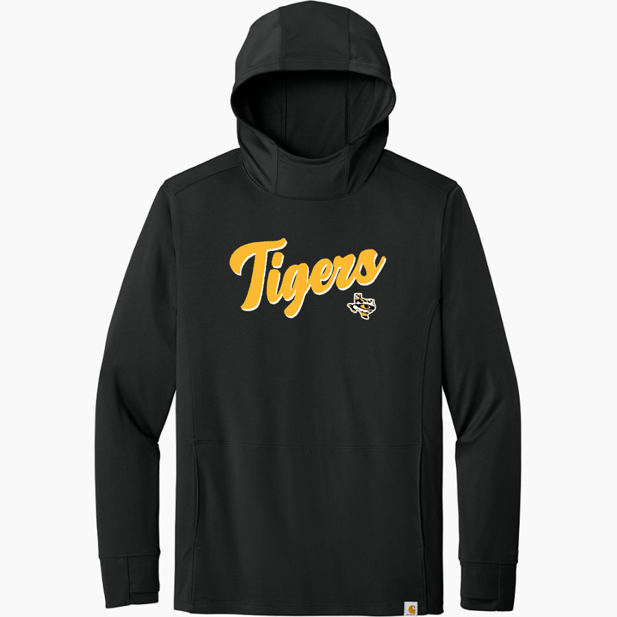 SEALY HIGH SCHOOL TIGERS <span class="pdp-name-mascot">SEALY TIGERS</span> Carhartt Men's Force Sun Defender Long Sleeve Hooded T-Shirt
