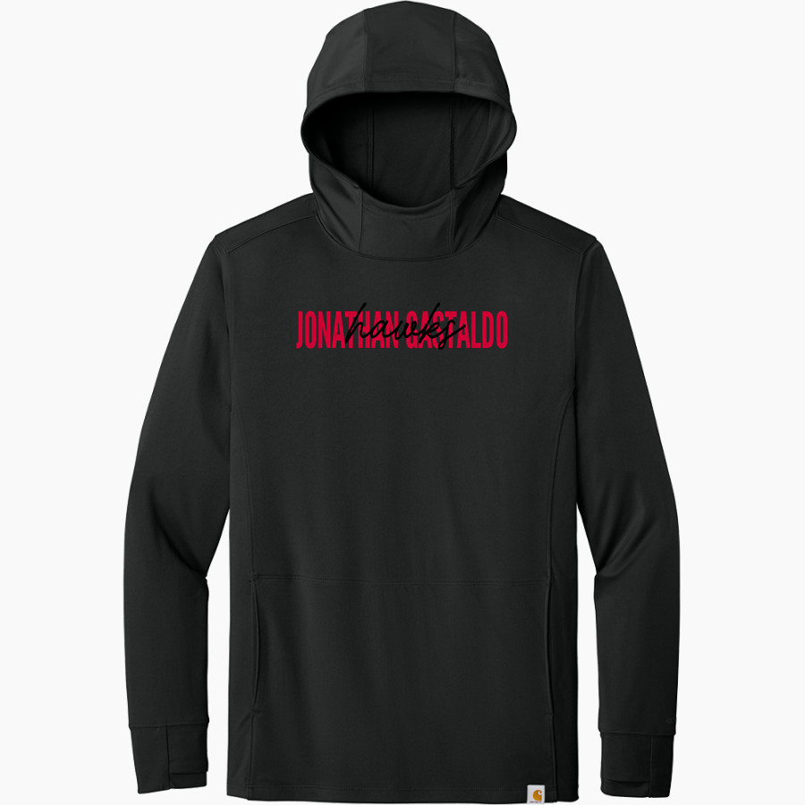 Jonathan Gastaldo Hawks <span class="pdp-name-mascot">Jonathan Gastaldo Hawks</span> Carhartt Men's Force Sun Defender Long Sleeve Hooded T-Shirt