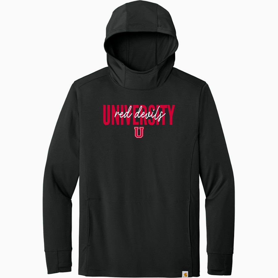 San Francisco University High School <span class="pdp-name-mascot">San Francisco University High School Red Devils</span> Carhartt Men's Force Sun Defender Long Sleeve Hooded T-Shirt