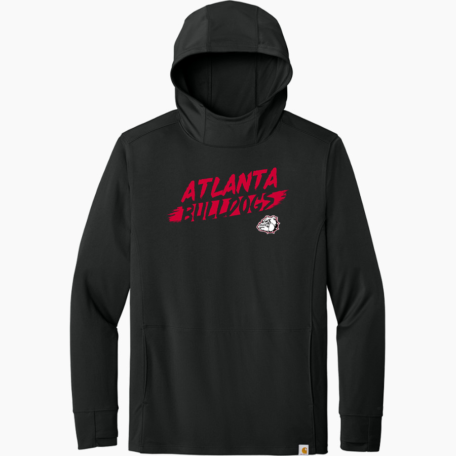 ATLANTA HIGH SCHOOL BULLDOGS <span class="pdp-name-mascot">ATLANTA BULLDOGS</span> Carhartt Men's Force Sun Defender Long Sleeve Hooded T-Shirt