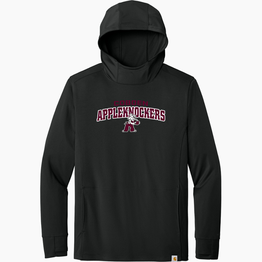 COBDEN HIGH SCHOOL APPLEKNOCKERS <span class="pdp-name-mascot">COBDEN APPLEKNOCKERS</span> Carhartt Men's Force Sun Defender Long Sleeve Hooded T-Shirt