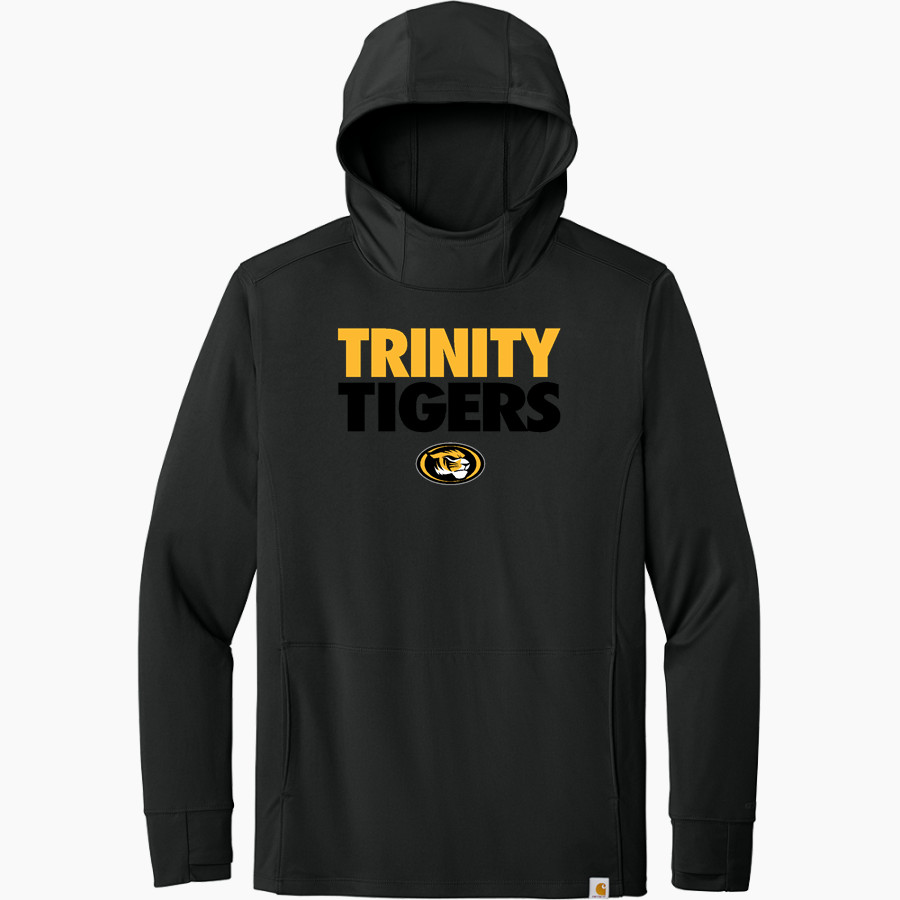 Trinity Tigers <span class="pdp-name-mascot">Trinity College of Florida Tigers</span> Carhartt Men's Force Sun Defender Long Sleeve Hooded T-Shirt