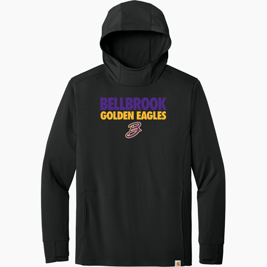 BELLBROOK GOLDEN EAGLES The Official Online Store <span class="pdp-name-mascot">BELLBROOK GOLDEN EAGLES</span> Carhartt Men's Force Sun Defender Long Sleeve Hooded T-Shirt