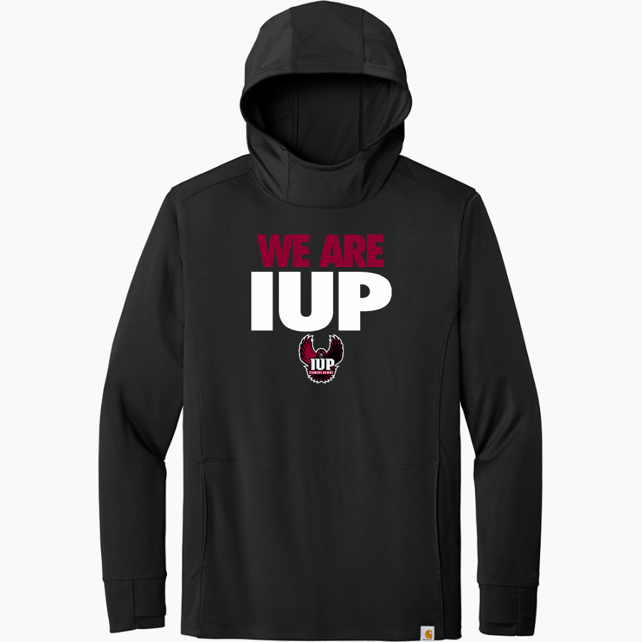 Indiana University of Pennsylvania <span class="pdp-name-mascot">Indiana University Of PA Hawks</span> Carhartt Men's Force Sun Defender Long Sleeve Hooded T-Shirt