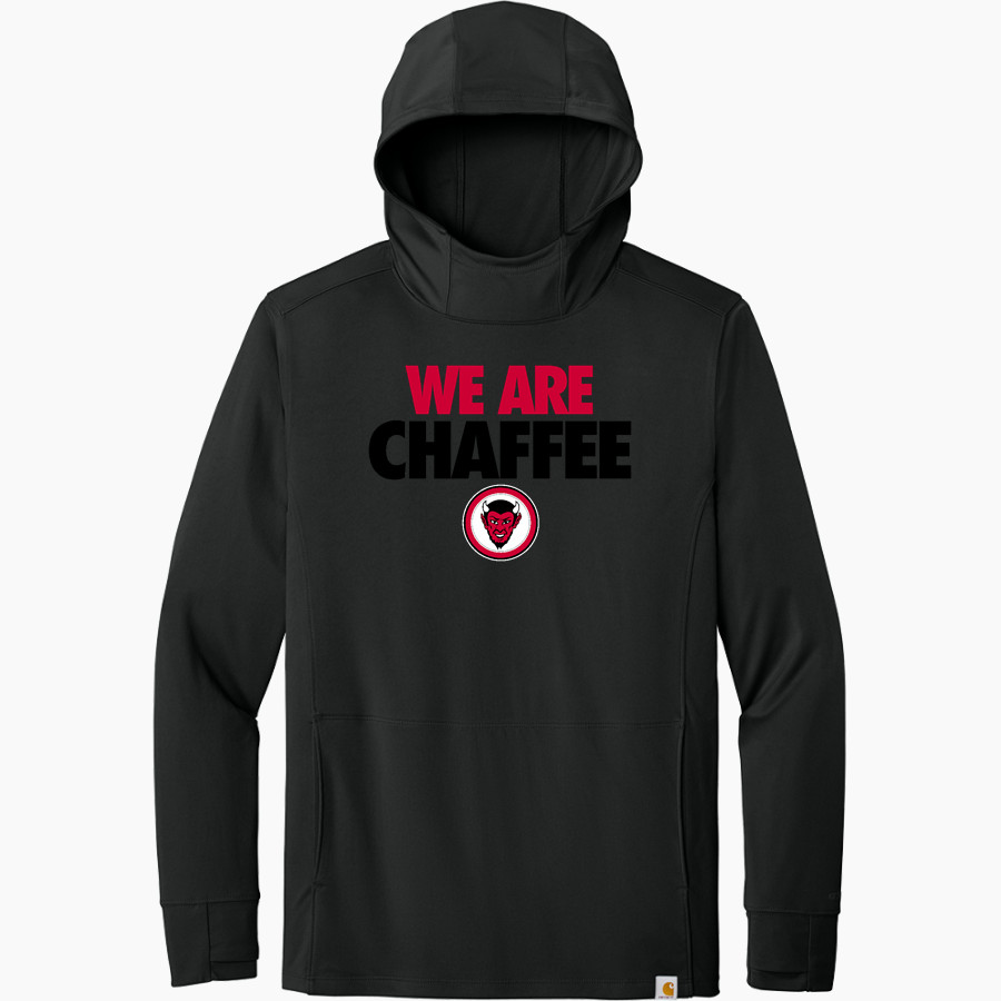 Chaffee Red Devils <span class="pdp-name-mascot">Chaffee Schools Red Devils</span> Carhartt Men's Force Sun Defender Long Sleeve Hooded T-Shirt