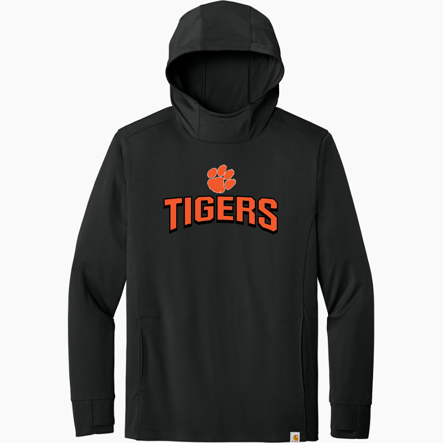 KENDRICK SENIOR HIGH SCHOOL TIGERS Carhartt Men's Force Sun Defender Long Sleeve Hooded T-Shirt