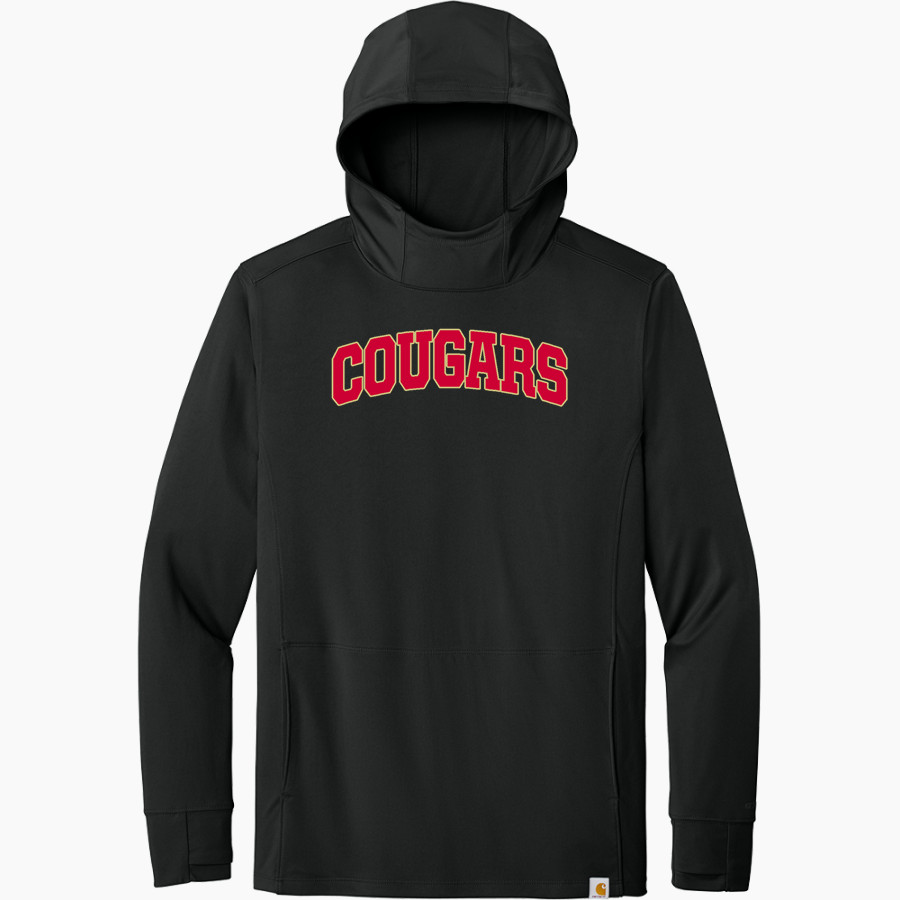Cardinal Mooney Cougars <span class="pdp-name-mascot">Cardinal Mooney Cougars</span> Carhartt Men's Force Sun Defender Long Sleeve Hooded T-Shirt