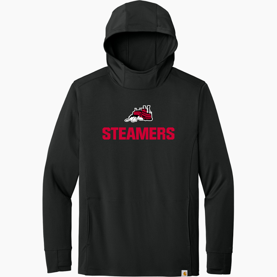 FULTON HIGH SCHOOL STEAMERS <span class="pdp-name-mascot">FULTON STEAMERS</span> Carhartt Men's Force Sun Defender Long Sleeve Hooded T-Shirt