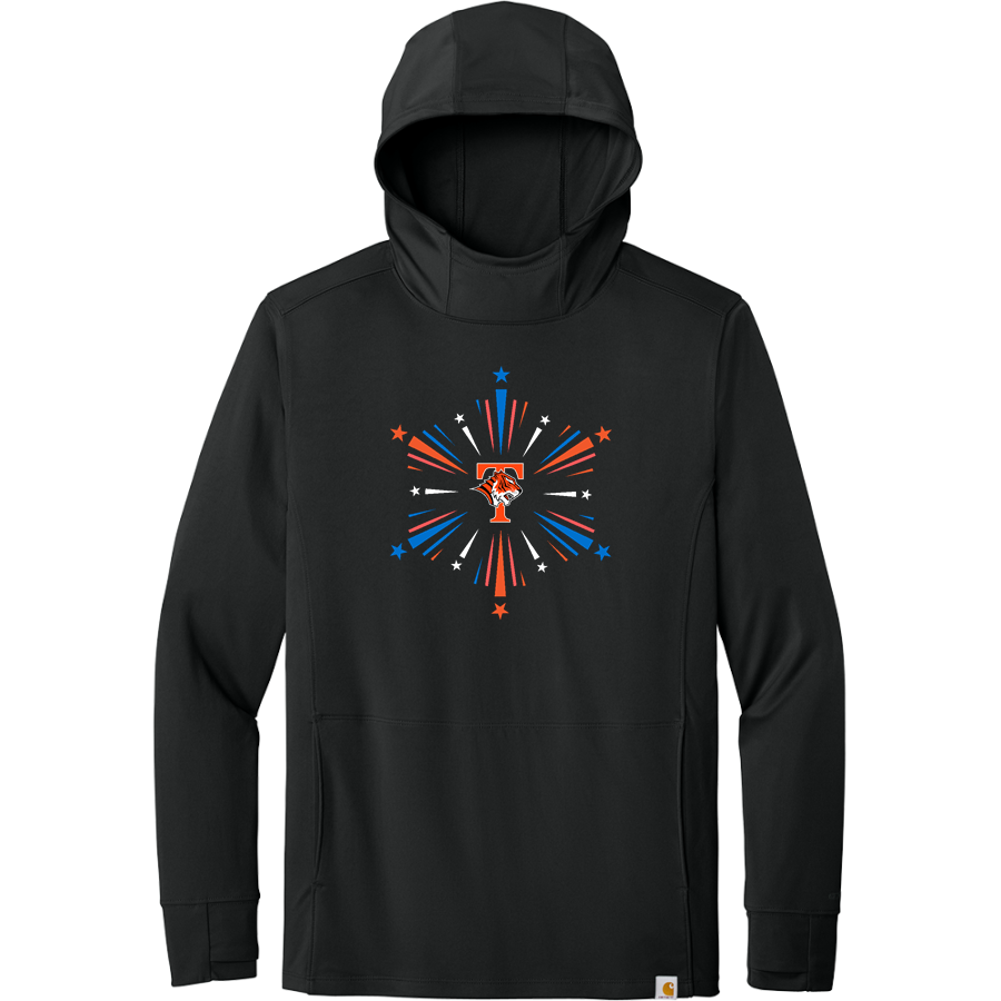 Tech High School Tigers <span class="pdp-name-mascot">Tech High School</span> Carhartt Men's Force Sun Defender Long Sleeve Hooded T-Shirt