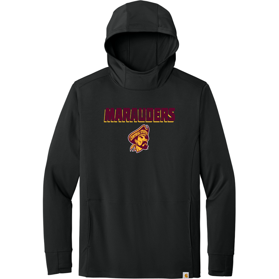 Central State University Marauders Athletics Store <span class="pdp-name-mascot">Central State Marauders</span> Carhartt Men's Force Sun Defender Long Sleeve Hooded T-Shirt