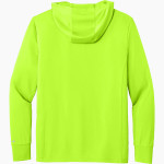 WOLVERINE-HOOSIER ATHLETIC CONFERENCE <span class="pdp-name-mascot">WOLVERINE-HOOSIER ATHLETIC CONFERENCE</span> Carhartt Men's Force Sun Defender Long Sleeve Hooded T-Shirt Back Thumbnail