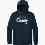 Connecticut College Camels <span class="pdp-name-mascot">Connecticut College Camels</span> Carhartt Men's Force Sun Defender Long Sleeve Hooded T-Shirt Front Thumbnail