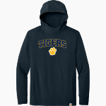 St. Paul of The Cross Tigers Carhartt Men's Force Sun Defender Long Sleeve Hooded T-Shirt Front Thumbnail